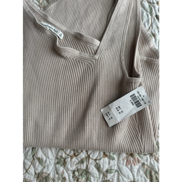 Women's Abercrombie & Fitch Bodysuit NWT Beige - Picture 13 of 14